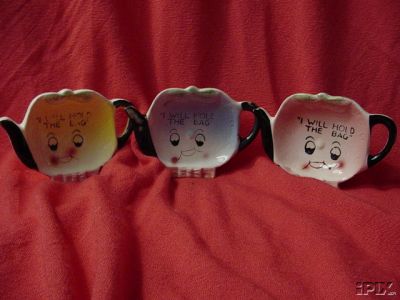 Vintage Tea Bag Holders